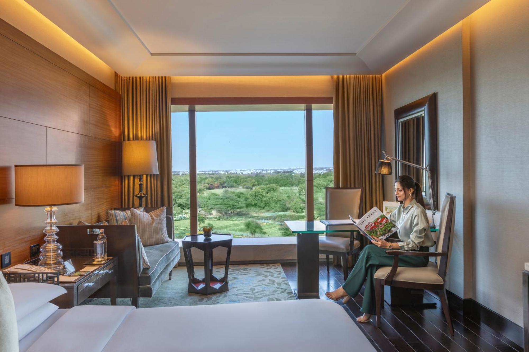 The Leela Ambience Gurugram Hotel & Residences - The Luxury Urban Sanctuary Ґурґаон Екстер'єр фото